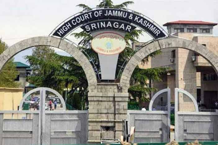 Jammu Kashmir High Court.