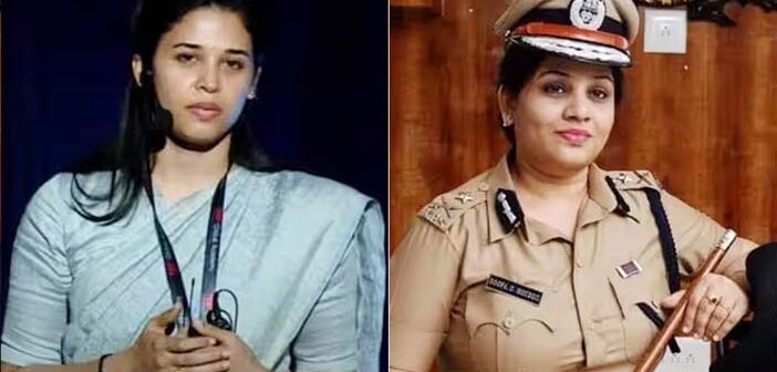 IAS Rohini Sindhuri (L) and IPS Roopa Moudgil (R).